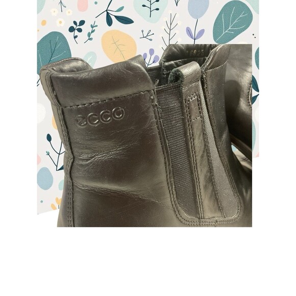 ECCO Shape M35 Black Leather Chelsea Boots EU Size 40/US Size 9-9.5 - Picture 4 of 12